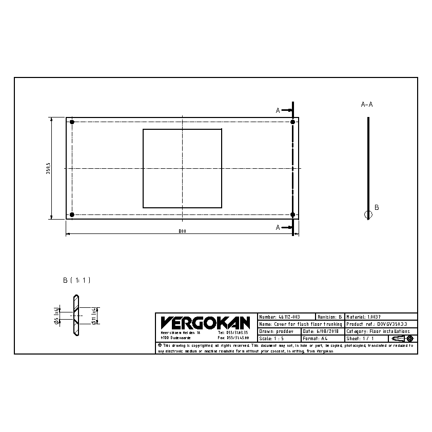 COMMERCIAL DOVGV350.3.3